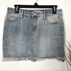 Refuge Short Denim Skirt Size Small